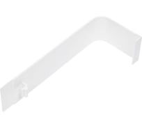 Накладка на стык DKC для плинтусного короба 100x40 мм, белая, в пакете AIR10049R