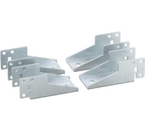 Фиксатор панели цоколя DKC R5NFP, R5NFPB для корпусов CQE < > < > CQE N, комплект 4 шт. 1 КМП R5NKFP02