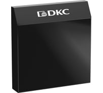 Защитная панель DKC IP56, листовая сталь RAL9005, для вентиляторов и решеток 150x150 мм 1 шт R5RK12B