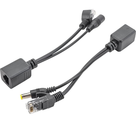 Пассивный комплект LANMASTER POE PSE и PD, разъем питания 2.1 мм LAN-POE-KIT-2.1