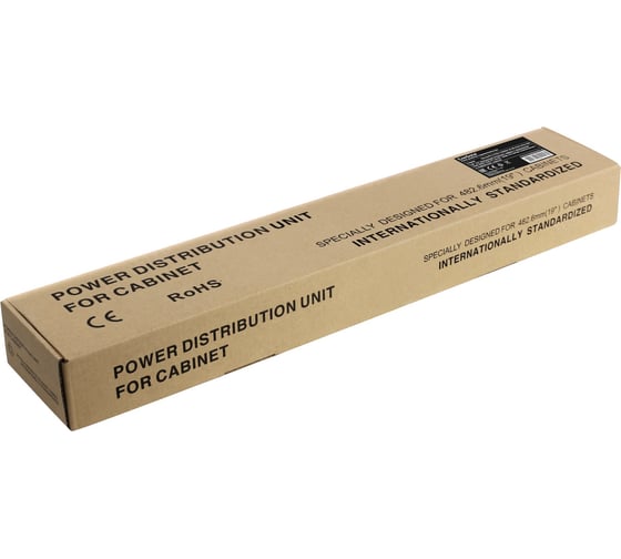 Блок розеток ExeGate ServerPro PDU-19H804 Al-8S-EU2.5CU-SW, 19, 1U, алюминий, 8Schuko, евро, 2.5м 280843