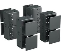 Комплект угловых элементов с пластиковыми заглушками DKC В =200 мм, 1 кмп = 4 шт. 1 КМП R5NBP02