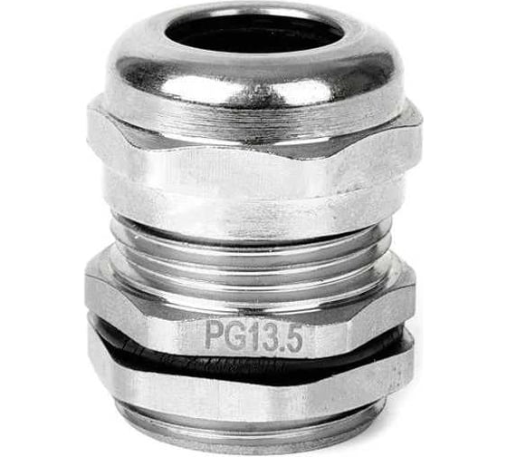 Метрическая резьба HLT PG13.5 диаметр проводника 6-12мм, IP68, 100шт 083-02-04
