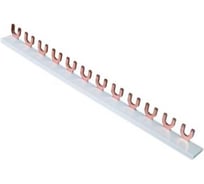 Шина соединительная типа FORK (вилка) 3Р 100А(дл.1м) (5шт./уп) HLT 081-13-26