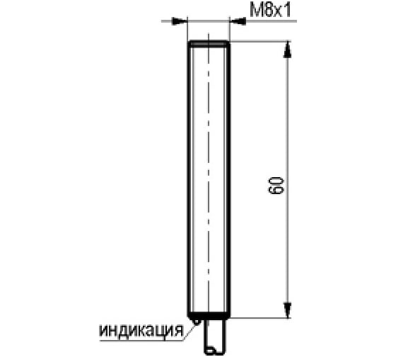 Индуктивный датчик ТЕКО ISB A12B-21-1,5-LP 00-00035394