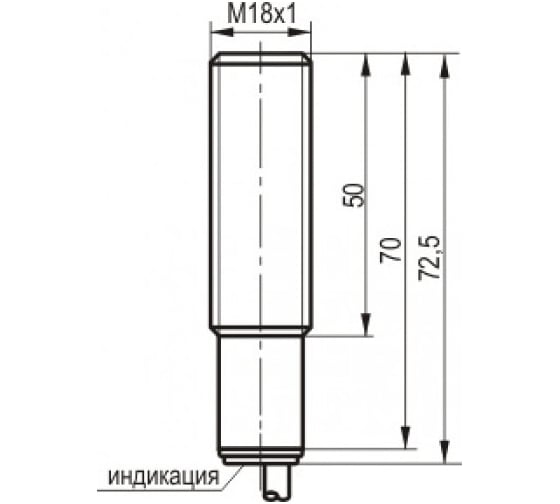 Индуктивный датчик ТЕКО ISB A41A-31N-5-LZ 00-00024031