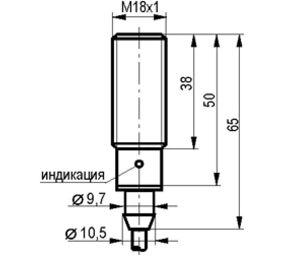 Индуктивный датчик ТЕКО ISB AF4A-31N-5-LZ-C 00-00024508