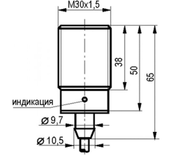 Индуктивный датчик ТЕКО ISB AF8A8-31P-10-LZ-V 00-00024629