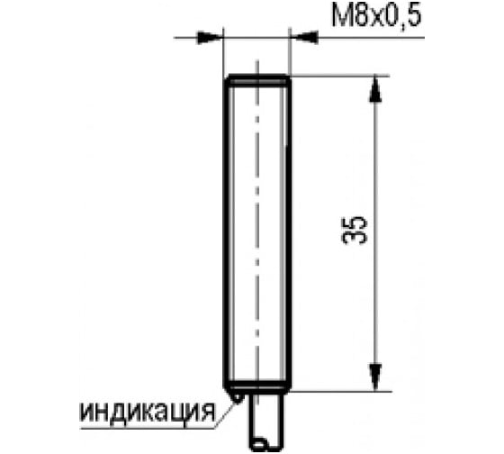 Индуктивный датчик ТЕКО ISB B1B-31P-1,5-L 00-00024696