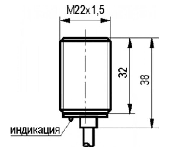 Индуктивный датчик ТЕКО ISB B5A-31P-7-L 00-00024763
