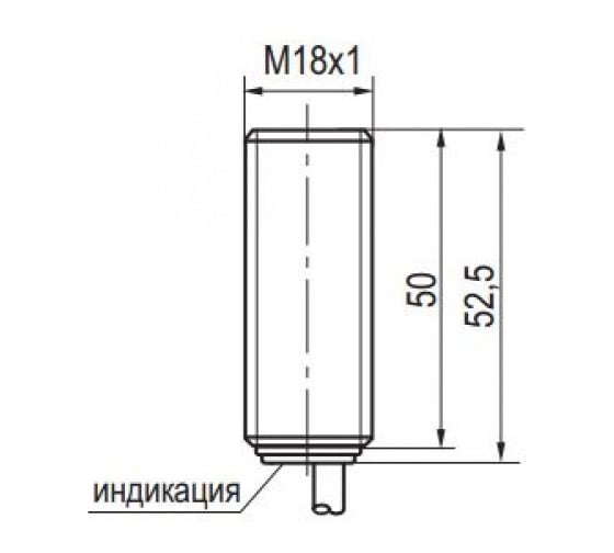 Индуктивный датчик ТЕКО ISB B43A-11-5-L 00-00024733