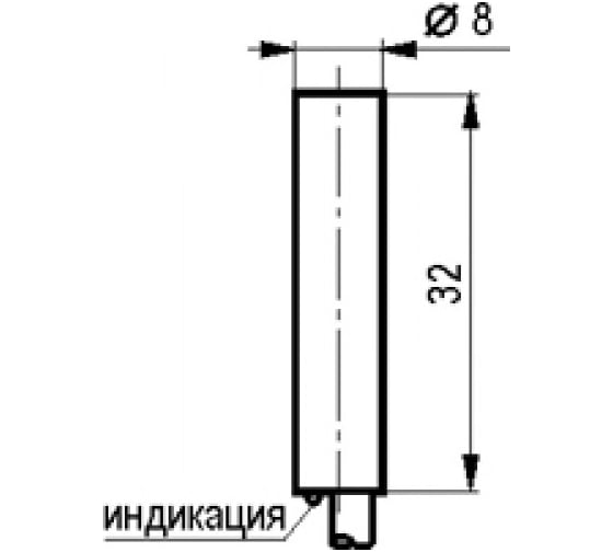 Индуктивный датчик ТЕКО ISB D1B-31P-1,5-L 00-00024967