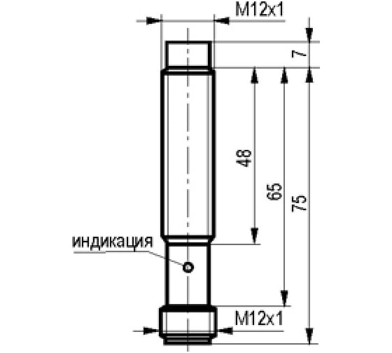 Индуктивный датчик ТЕКО ISN EC23A-21-4-LPS4 00-00025532