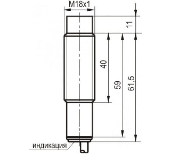 Индуктивный датчик ТЕКО ISN E41A-31P-8F-L 00-00039483