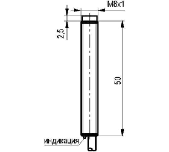 Индуктивный датчик ТЕКО ISN E11B-32N-2,5-L-5 00-00050361