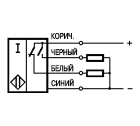Индуктивный датчик ТЕКО ISN E2A-43P-4-LZ 00-00025385