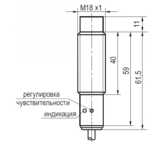 Емкостный датчик ТЕКО CSN E41B5-32N-10-LZ 00-00044247