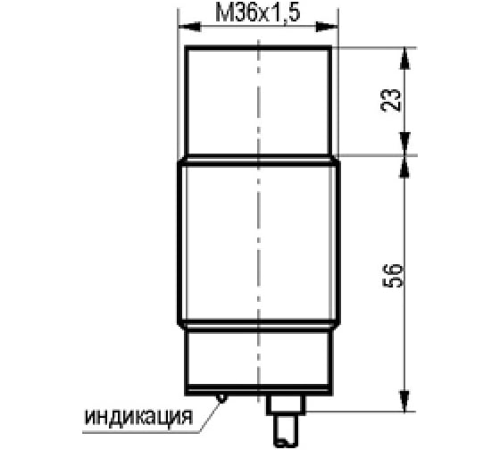 Индуктивный датчик ТЕКО ISN E9A-32N-20-LZ 00-00025510