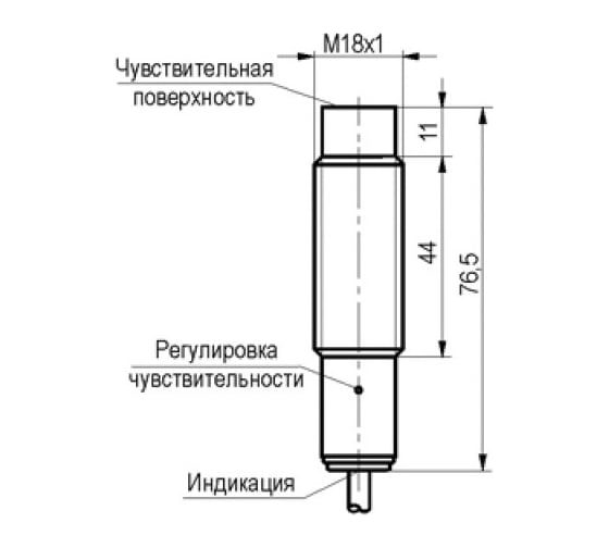 Емкостный датчик ТЕКО CSN E41P5-024.15-10-L 00-00040475