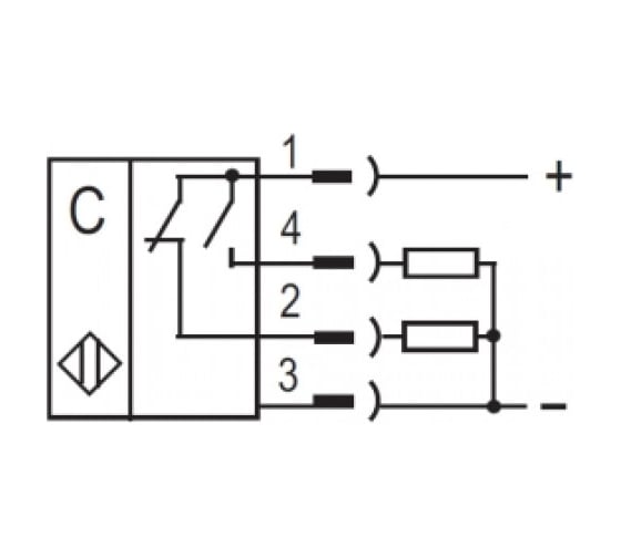 Емкостный датчик ТЕКО взрывозащищенный CSNp EC48S8-43P-20-LZS4-H-P1 00-00040036