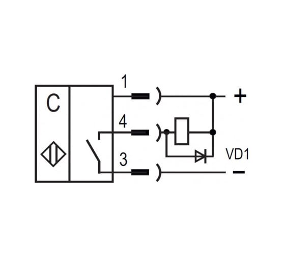 Емкостный датчик ТЕКО CSN EC87P5-31N-20-LZS4 00-00062258