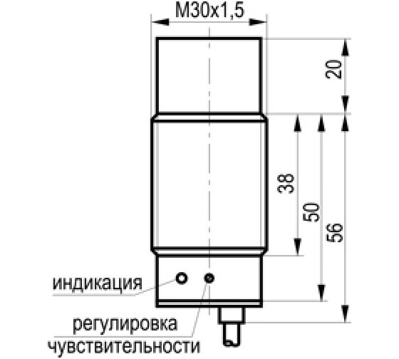 Емкостный датчик ТЕКО CSN E8A5-31P-20-LZ-C 00-00023226