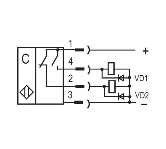 Емкостный датчик ТЕКО CSN EC87P5-43P-20-LZS4 00-00062257