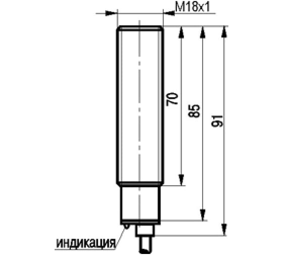 Индуктивный датчик ТЕКО ISB A42A-11-5-LZ 00-00024049