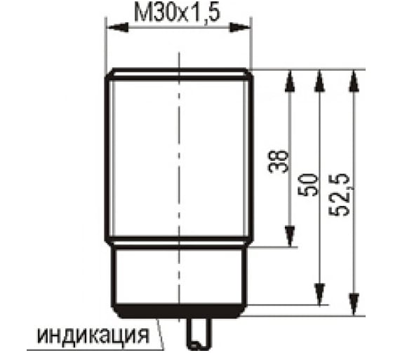 Индуктивный датчик ТЕКО ISB A8A8-31P-12-LZ-V 00-00024187