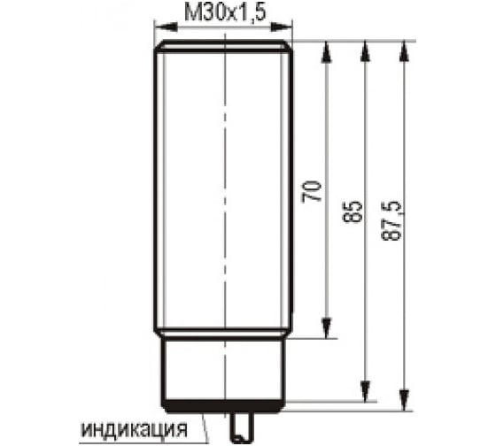 Индуктивный датчик ТЕКО ISB A81A-11-10-LZ 00-00024149