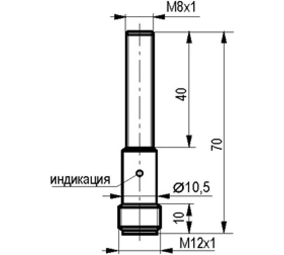 Индуктивный датчик ТЕКО ISB AC12B-31N-1,5-LS4 00-00024216