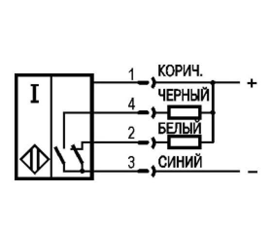 Индуктивный датчик ТЕКО ISB AC2A-43N-2-LS4 00-00024279