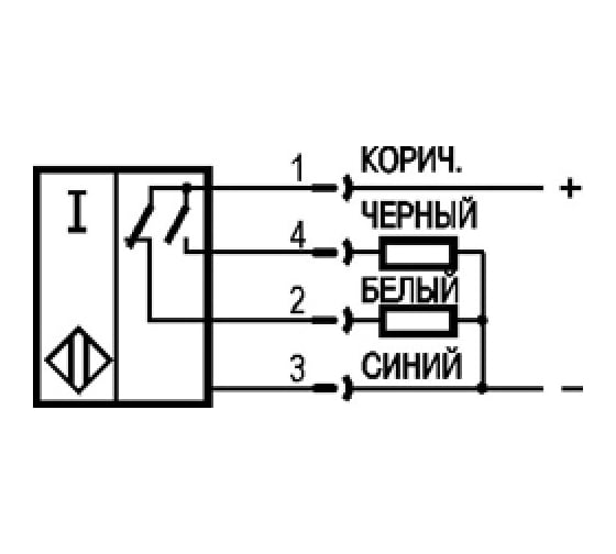 Индуктивный датчик ТЕКО ISB AC2A-43P-2-LS4 00-00024281