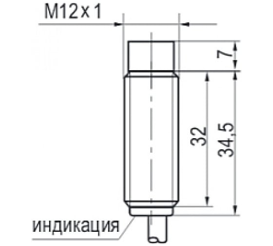 Индуктивный датчик ТЕКО ISN F2A-31P-4-L-O 00-00025855