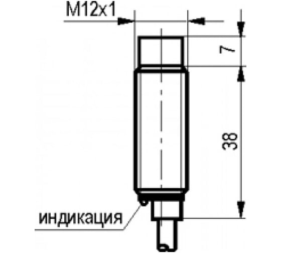 Индуктивный датчик ТЕКО ISN F2A-31N-4-L 00-00025846