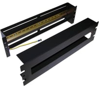 Панель с DIN-рейкой TWT 19 для установки электроавтоматов, 3U CB-DINRL/3U 17574790