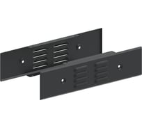 Панель цоколя вентилируемая IEK FORMAT 100x400 RAL7021 (2шт/компл) FO-00D-PCV-010-040-7021