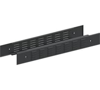 Панель цоколя вентилируемая IEK FORMAT 100x800 RAL7021 (2шт/компл) FO-00D-PCV-010-080-7021
