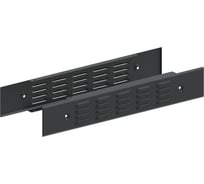 Панель цоколя вентилируемая IEK FORMAT 100x600 RAL7021 (2шт/компл) FO-00D-PCV-010-060-7021
