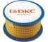 Маркировочное колечко DKC W, 1,3-2,5мм, черное на желтом AZO2WWBY 34780 1