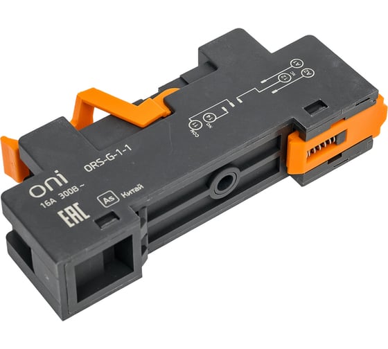 Розетка ONI ORS-G-1-1 для реле OGR-1 1C (10шт/упак) ORS-G-1-1-G