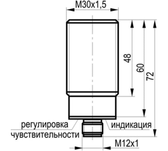 Eмкостный датчик ТЕКО CSB AC82A5-43P-10-LZS4 00-00023149