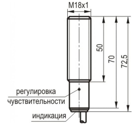 Eмкостный датчик ТЕКО CSB A41A5-02G-6-L 00-00023131