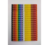 Маркировка кабеля ONKA KCG 1, 0,5…1,5 мм.кв., 0-9. N.PE.L.L.L.1.1.2.2.3, Упаковка 400 ед. 9991-1