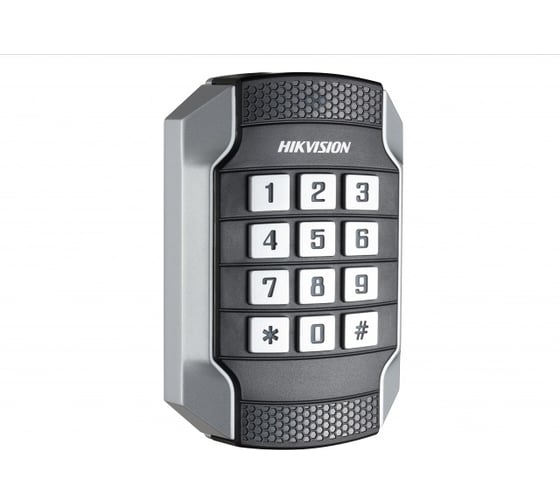 Считыватель карт Mifare Hikvision с механической клавиатурой DS-K1104MK 15436