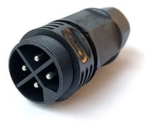Водостойкий 4-полюсный промышленный разъём TTAF Elektronik вилка 250V 20A IP68 WPM-0400M20