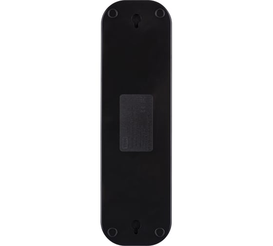 Розеточная колодка TDM ELECTRIC 4 гнезда 2П б/з 10А 250В черная SQ1806-0111