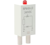 Модуль защиты для реле ONI диод+светодиод 240В DC (10шт/упак) RPM-B-LD-DC240V