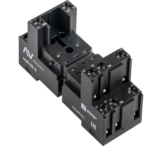 Разъем для реле EKF РM4 22/3 AVERES 10 шт. rm4-22-3