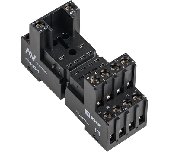 Разъем для реле EKF РM4 22/4 AVERES rm4-22-4